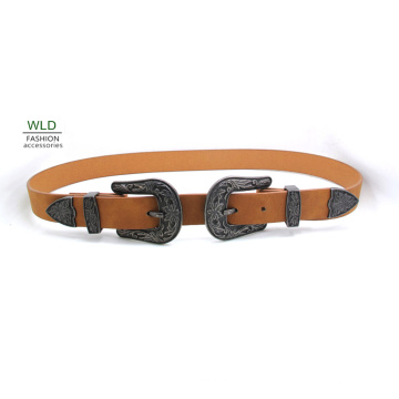 Duas fivelas nova moda da Western Lady Belt Ky6006